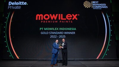 Niko Safavi, CEO of PT Mowilex Indonesia emphasized that Deloitte's recognition is not merely an affirmation of performance, but also a test that demands well-crafted strategies and business tactics. (PRNewsfoto/PT Mowilex Indonesia)