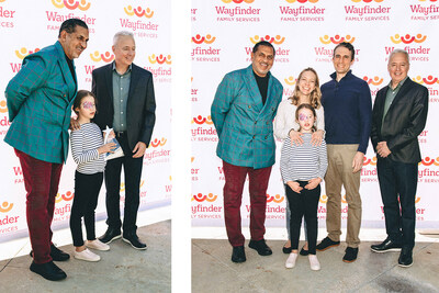 Stevie Wonder's We Are You Foundation CEO Aundrae Russell presented Eloise Buhle with Wayfinder's Stevie Wonder Star Student Award, crediting her parents Jennifer and Jason with Eloise's inspiring spirit. Jay Allen, Wayfinder Family Services president and CEO, also accepted a generous donation from the We Are You Foundation to Wayfinder.