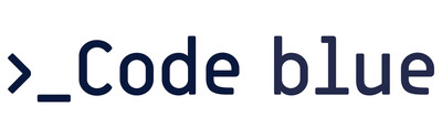 Code Blue logo Code Blue logo