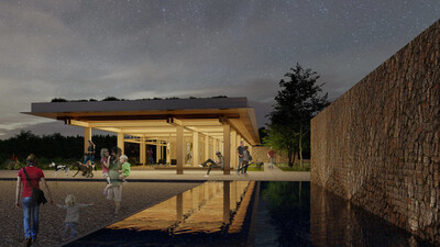 Animal Sanctuary, a conceptual project integrating mental health services, animal adoption, and sustainable design across a nearly 30-acre site.