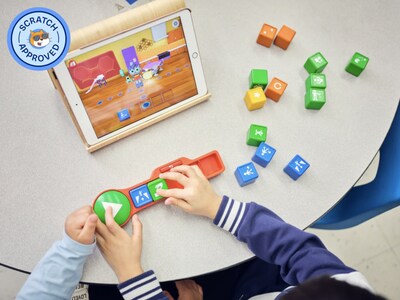 The Mia & Codie Dock-n-Blocks Set is thoughtfully designed for kids ages 3–7 and turns screen time into creative playtime. No reading or coding experience required!
