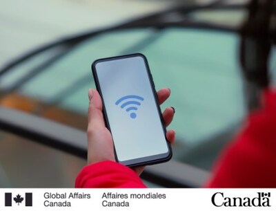 Be careful when connecting to public Wi-Fi networks while travelling (CNW Group/Global Affairs Canada) Be careful when connecting to public Wi-Fi networks while travelling (CNW Group/Global Affairs Canada)