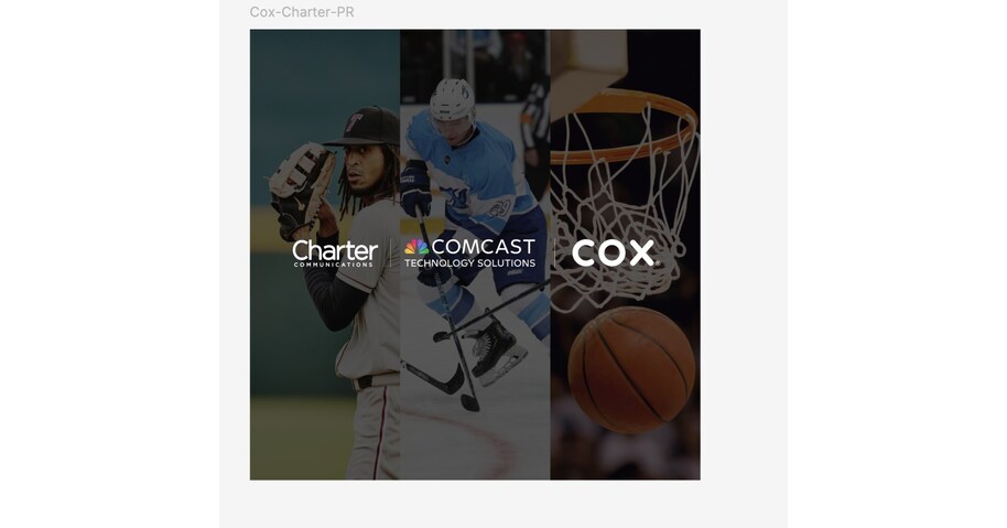 Comcast Technology Solutions Selected by Charter and Cox For Back-End Management and Distribution of Out of Market Sports