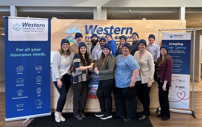 Western Financial Group team members in Saint John, NB. (CNW Group/Western Financial Group)