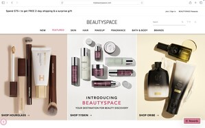 BEAUTYSPACE celebrates landmark year of growth with launch of flagship website