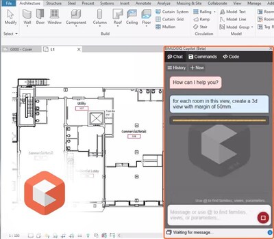 BIMLOGIQ Copilot - AI Driven Modelling Automation BIMLOGIQ Copilot - AI Driven Modelling Automation