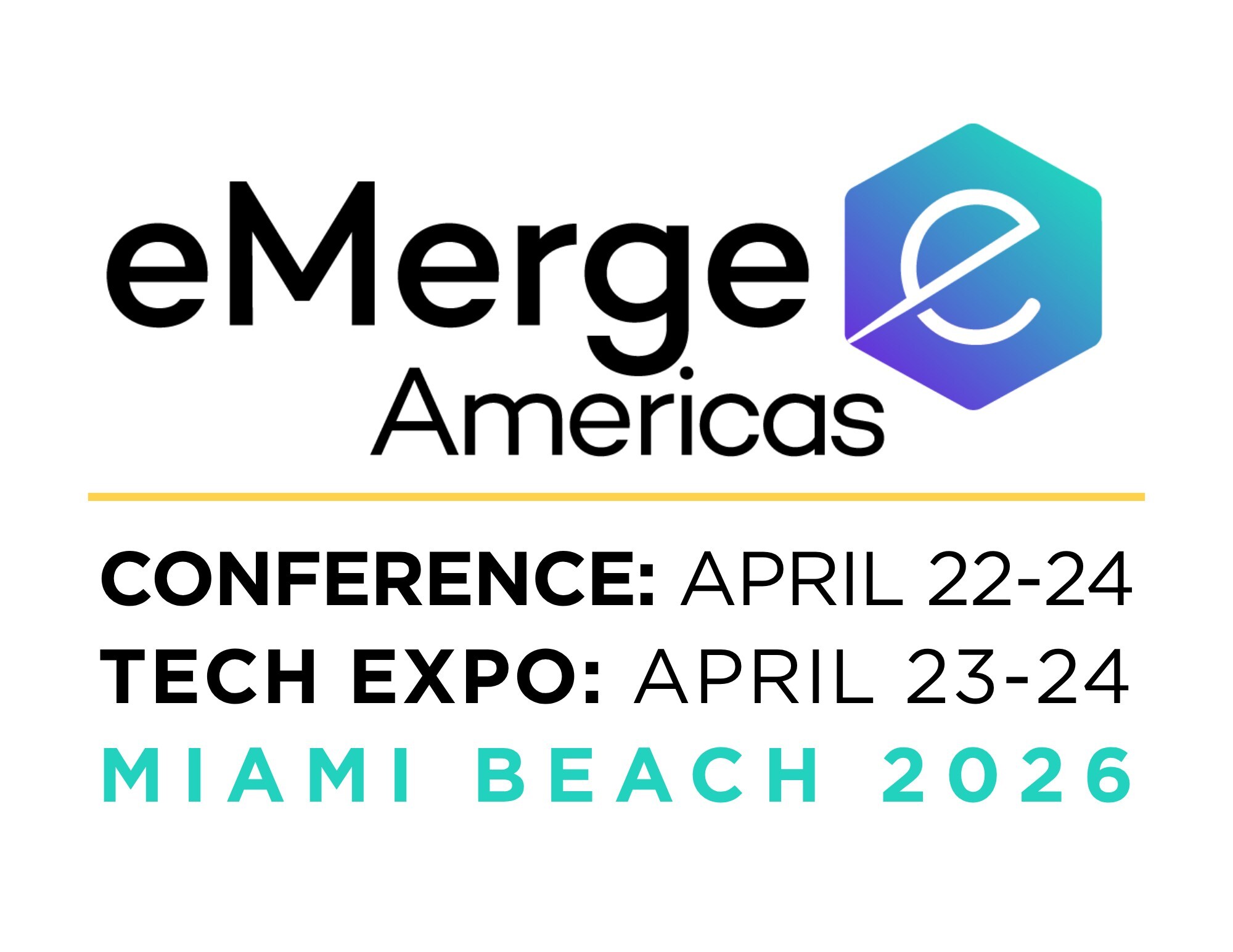 eMerge Americas Announces First 2026 eMerge Americas Keynote Speakers