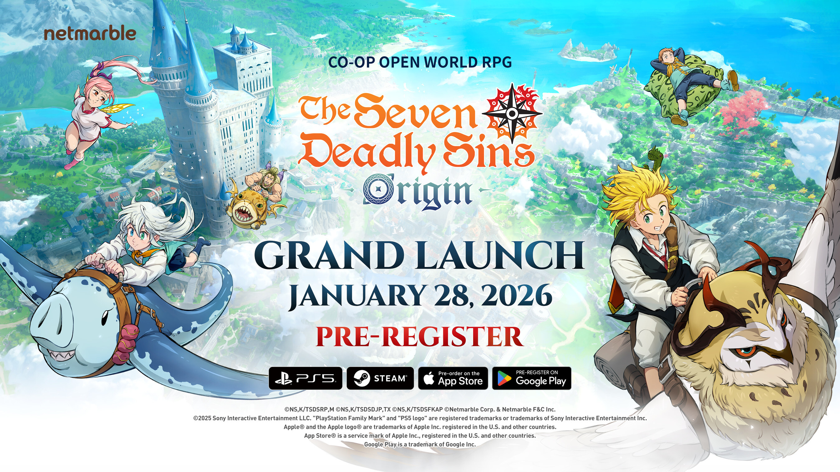 NETMARBLE ZEIGT NEUEN TRAILER ZU THE SEVEN DEADLY SINS: ORIGIN BEI DEN GAME AWARDS 2025