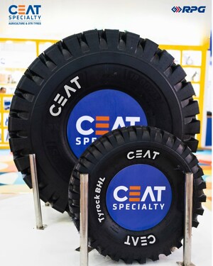 CEAT Specialty displays innovative OTR Tyres &amp; launches new TYROCK BHL for Tough Terrains at EXCON 2025
