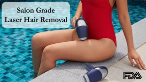 DermRays Introduces the World's First VCSEL Diode Laser Hair Removal Device, Marking the Biggest Breakthrough in At-Home Beauty in Over a Decade