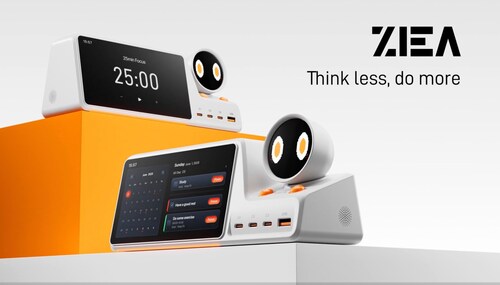 ZIEA, world's 1st AI calendar.