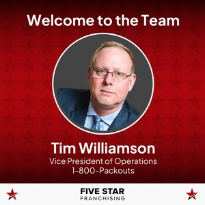 1-800-Packouts names Tim Williamson as new Vice President of Operations