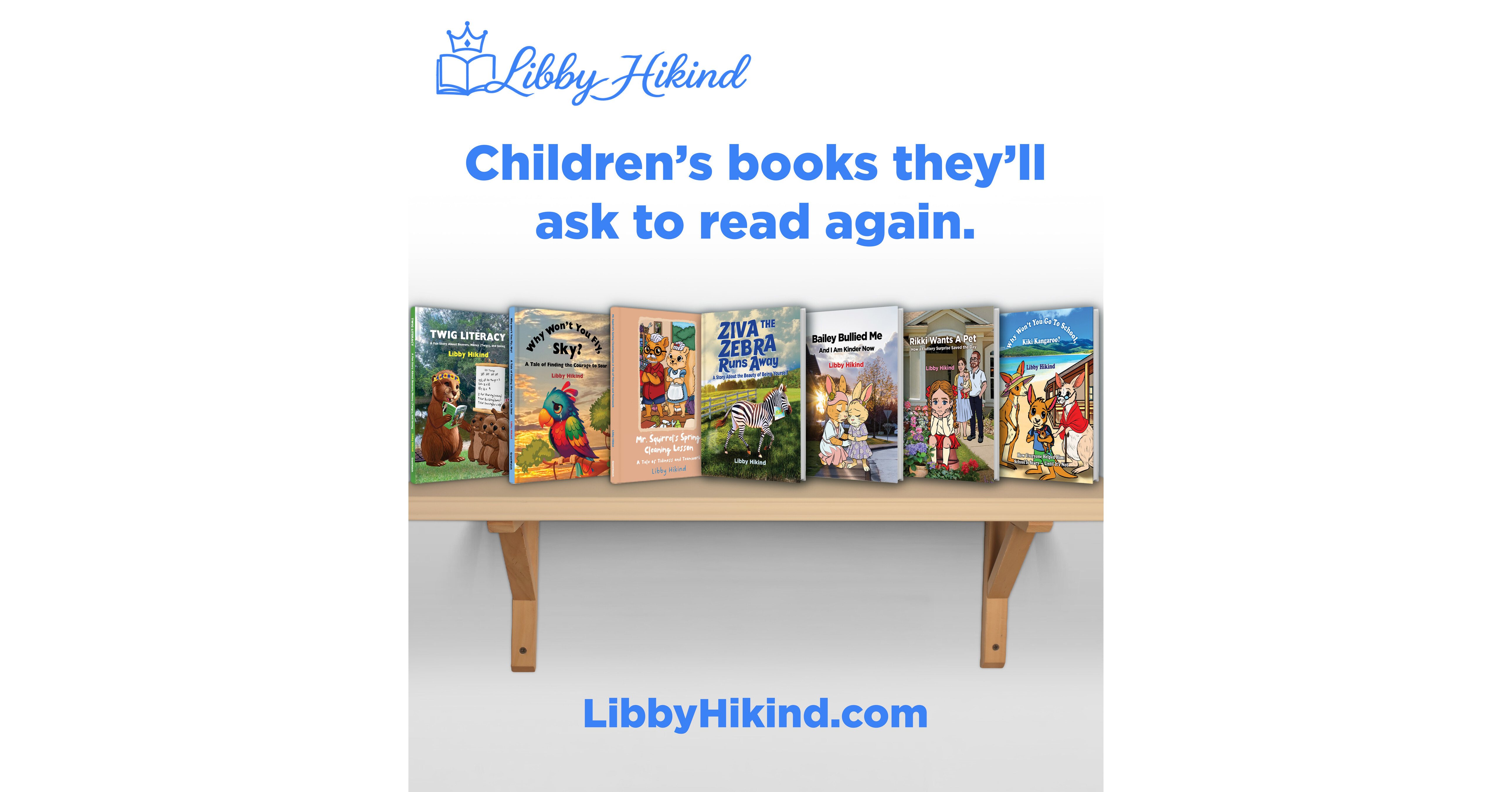 Founder, CEO, Grandmother, Author: Libby Builds a Living Legacy of Literacy One Children's Book at a Time