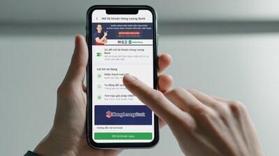 HLB thông qua ứng dụng Sổ Bán Hàng cho phép các doanh nghiệp mở tài khoản, thực hiện thanh toán QR tuân thủ thuế, tự động hóa ghi chép và phát hành hóa đơn điện tử nhằm tối ưu quy trình làm việc và đáp ứng các cải cách thuế sắp tới (PRNewsfoto/Hong Leong Bank Vietnam) HLB thông qua ứng dụng Sổ Bán Hàng cho phép các doanh nghiệp mở tài khoản, thực hiện thanh toán QR tuân thủ thuế, tự động hóa ghi chép và phát hành hóa đơn điện tử nhằm tối ưu quy trình làm việc và đáp ứng các cải cách thuế sắp tới (PRNewsfoto/Hong Leong Bank Vietnam)