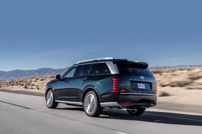 Hyundai Palisade Hybrid SUV photographed in California City, Calif. on Mar. 4, 2025. Hyundai Palisade Hybrid SUV photographed in California City, Calif. on Mar. 4, 2025.