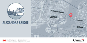 Lane closure on Alexandra Bridge
