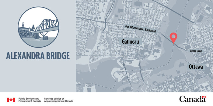 Alexandra Bridge (CNW Group/Public Services and Procurement Canada)