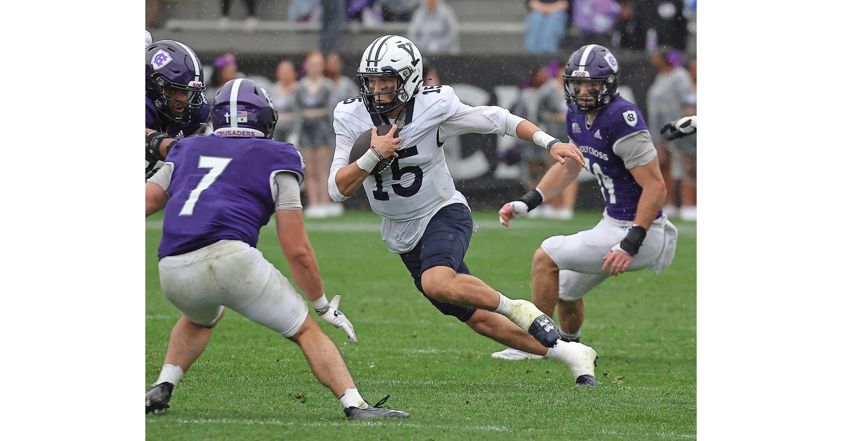 Experienced Yale Quarterback Brogan McCaughey Enters NCAA Transfer Portal with Two Years of Eligibility Remaining