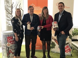 Un autre important don de sirop d'érable pour les Banques alimentaires du Québec