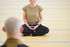 Zazen (Zen meditation) guided by a Zen master
