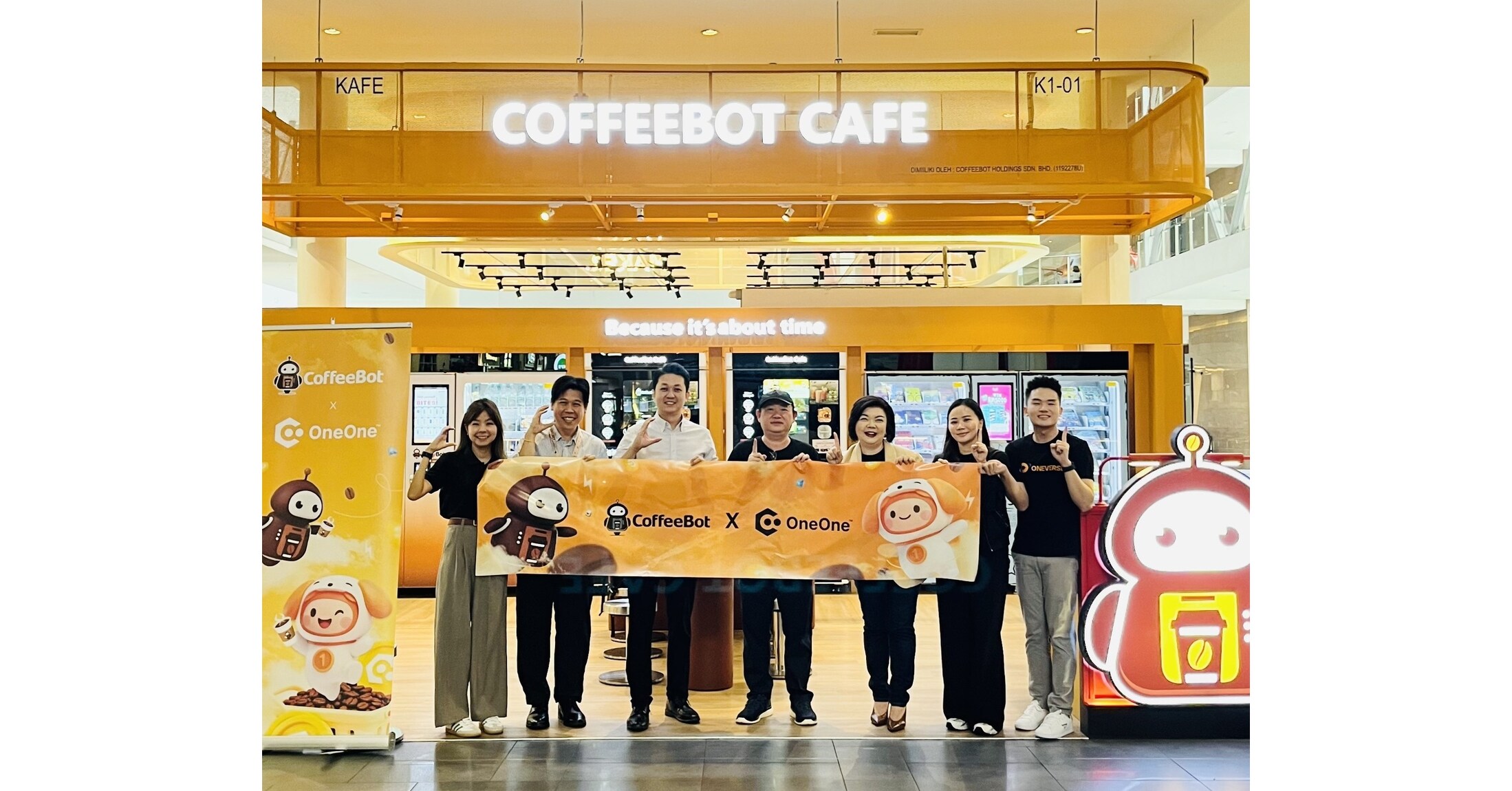 OneOne Announces Strategic Collaboration with CoffeeBot to Elevate On ...