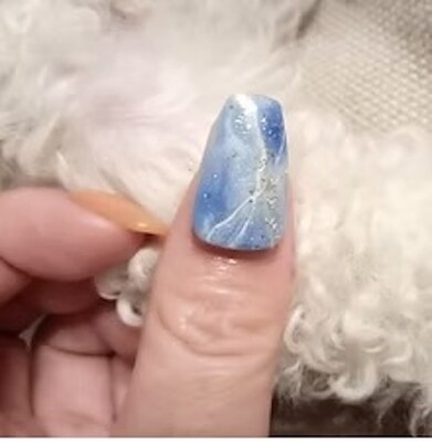 Designed Nail Tips Glued with Plant based Glue (UV, LED Curing type) Designed Nail Tips Glued with Plant based Glue (UV, LED Curing type)