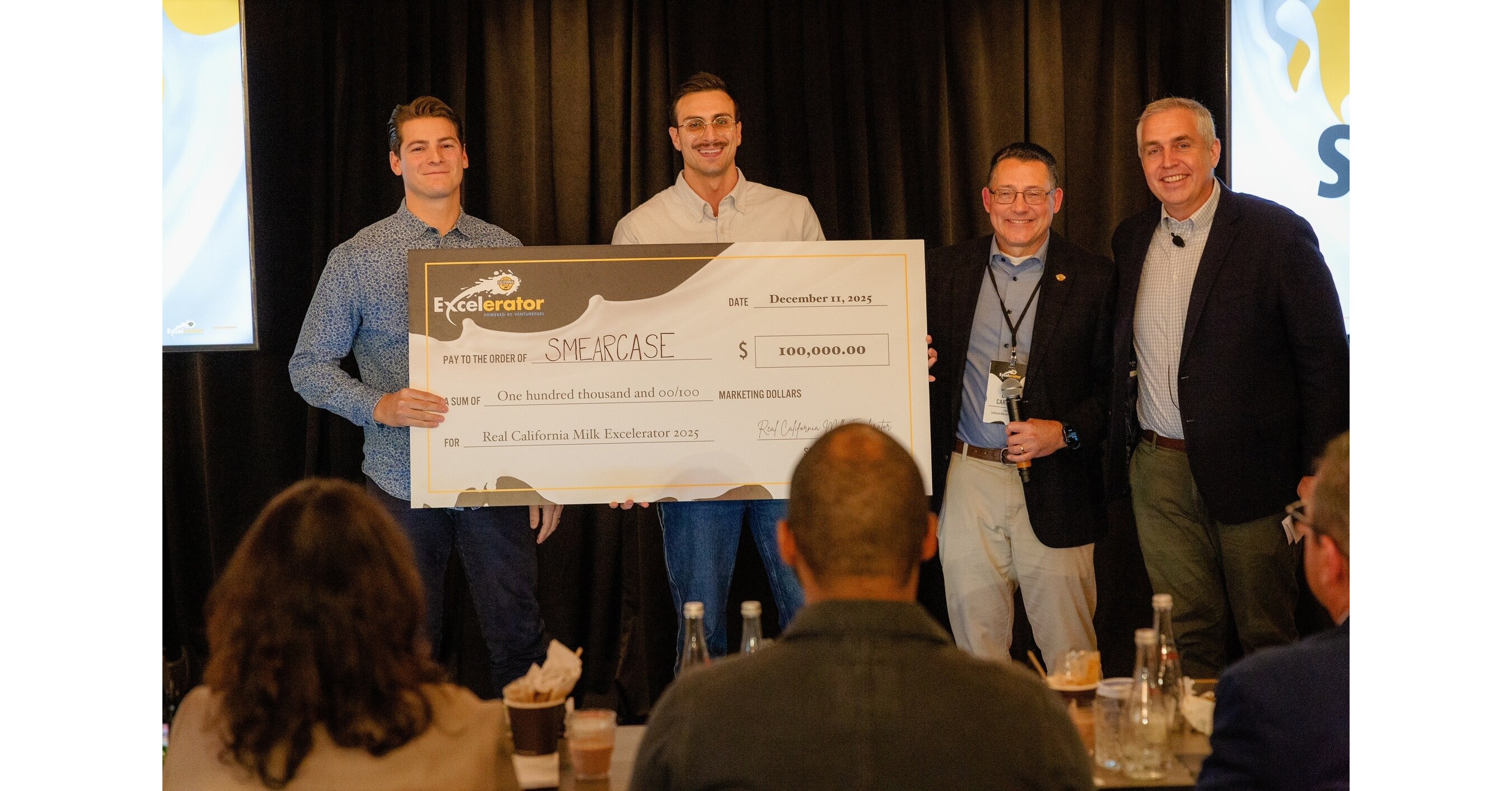 Smearcase's Innovative Frozen Cottage Cheese Disrupts the Indulgence Aisle, Wins $100,000 Grand Prize at the 2025 Real California Milk Excelerator Final Pitch Event