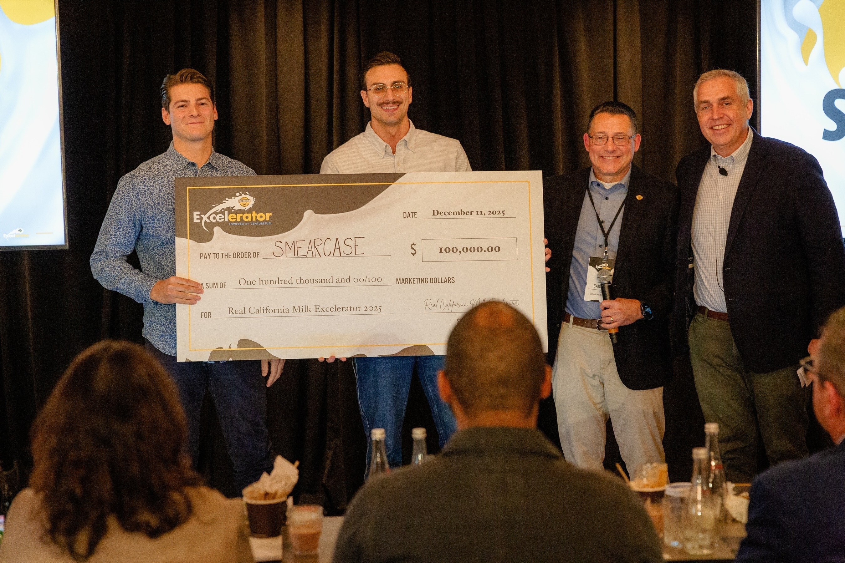 Smearcase's Innovative Frozen Cottage Cheese Disrupts the Indulgence Aisle, Wins $100,000 Grand Prize at the 2025 Real California Milk Excelerator Final Pitch Event