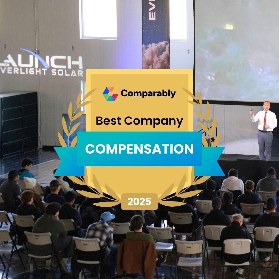 Everlight Solar Wins Comparably's Best Compensation Award for 2025