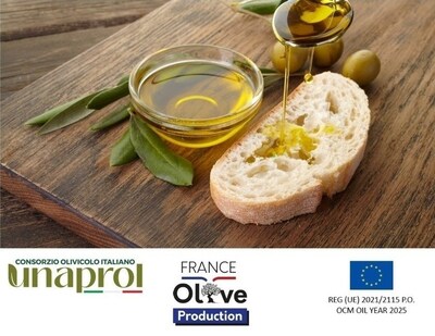Unaprol, France Olive Production, Extra virgin olive oil