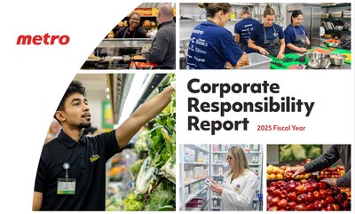 METRO'S 2025 CORPORATE RESPONSIBILITY REVIEW (CNW Group/METRO INC.) METRO'S 2025 CORPORATE RESPONSIBILITY REVIEW (CNW Group/METRO INC.)