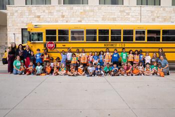 Fort Worth Area Students Participate in BNSF People Leader Training Bike Build Event