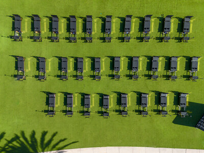 30 Patented Gold Reformers Take Over Fontainebleau Miami's oceanfront lawn