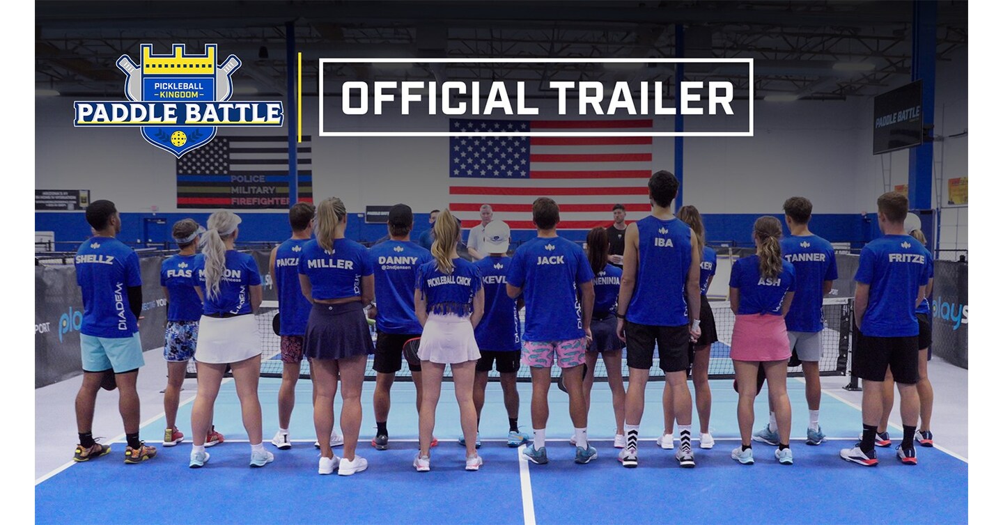 Pickleball Kingdom Debuts Official Trailer for High-Stakes Competition Series Paddle Battle