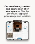 Alliance Virtual Offices Mobile App - Filter by amenities, capacity, price range, and location (PRNewsfoto/Alliance Virtual Offices)