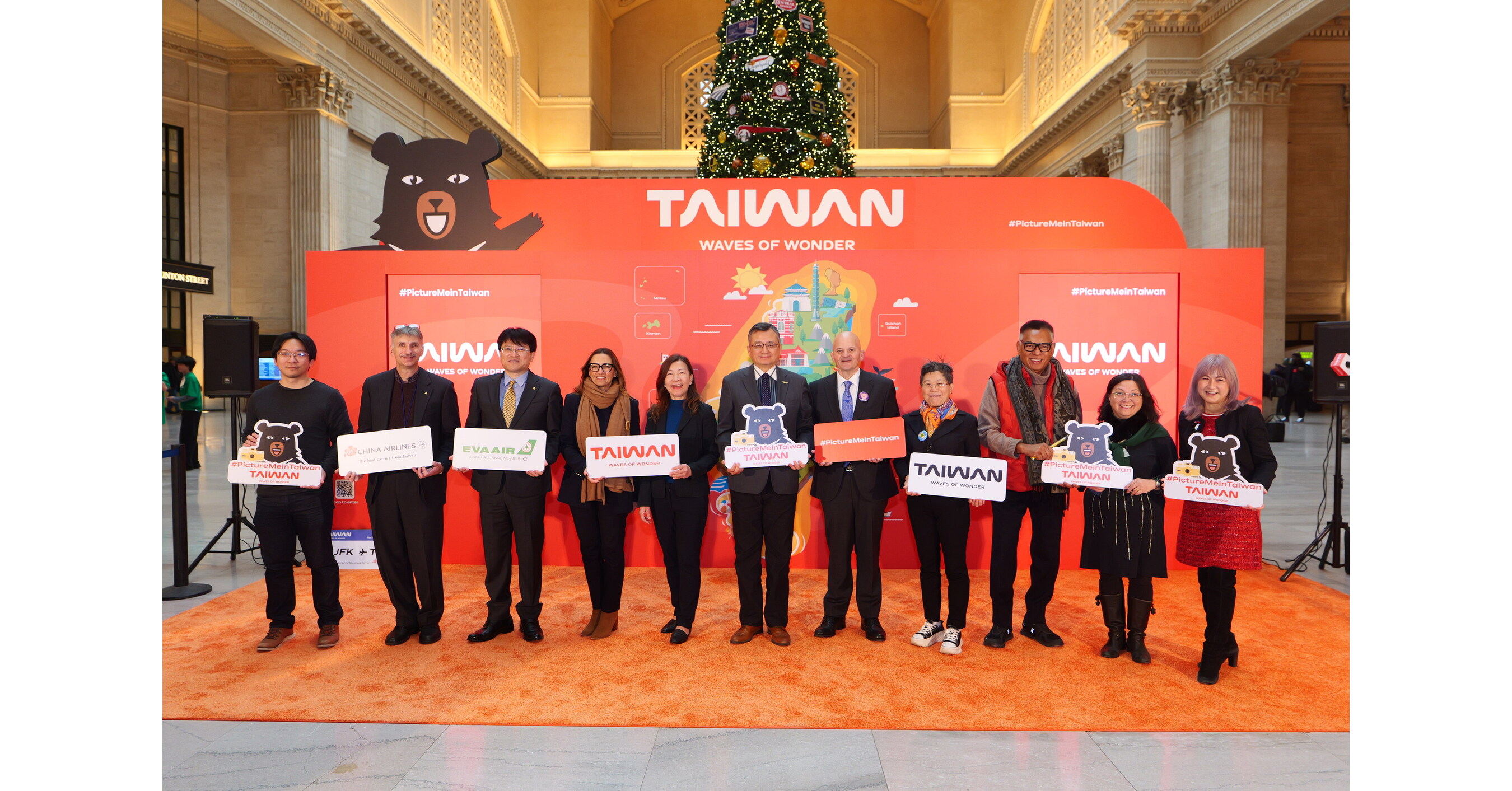 Taiwan Tourism Brings Immersive Tourism Cultural Celebration to Chicago Union Station with #PictureMeInTaiwan Event