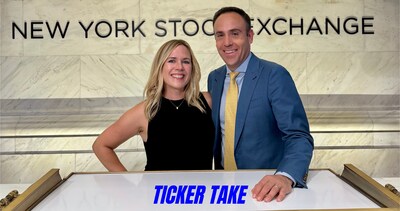 Caroline Lesley & Jon Erlichman, Co-Founders, Ticker Take (CNW Group/Ticker Take) Caroline Lesley & Jon Erlichman, Co-Founders, Ticker Take (CNW Group/Ticker Take)