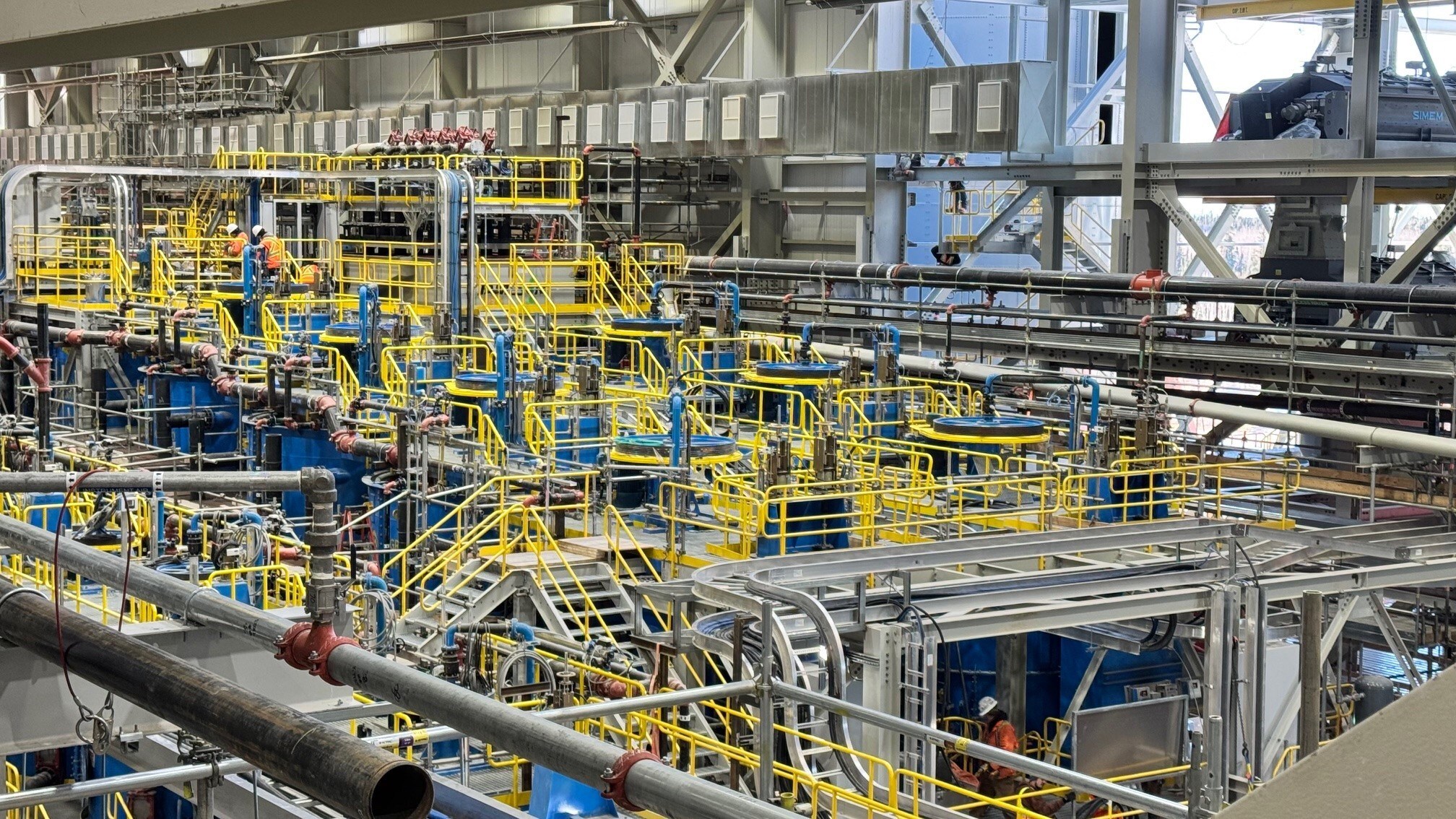 Planta de Procesos – Circuitos de Flotación de Cobre, Zinc y Pirita (Grupo CNW/Foran Mining Corporation)