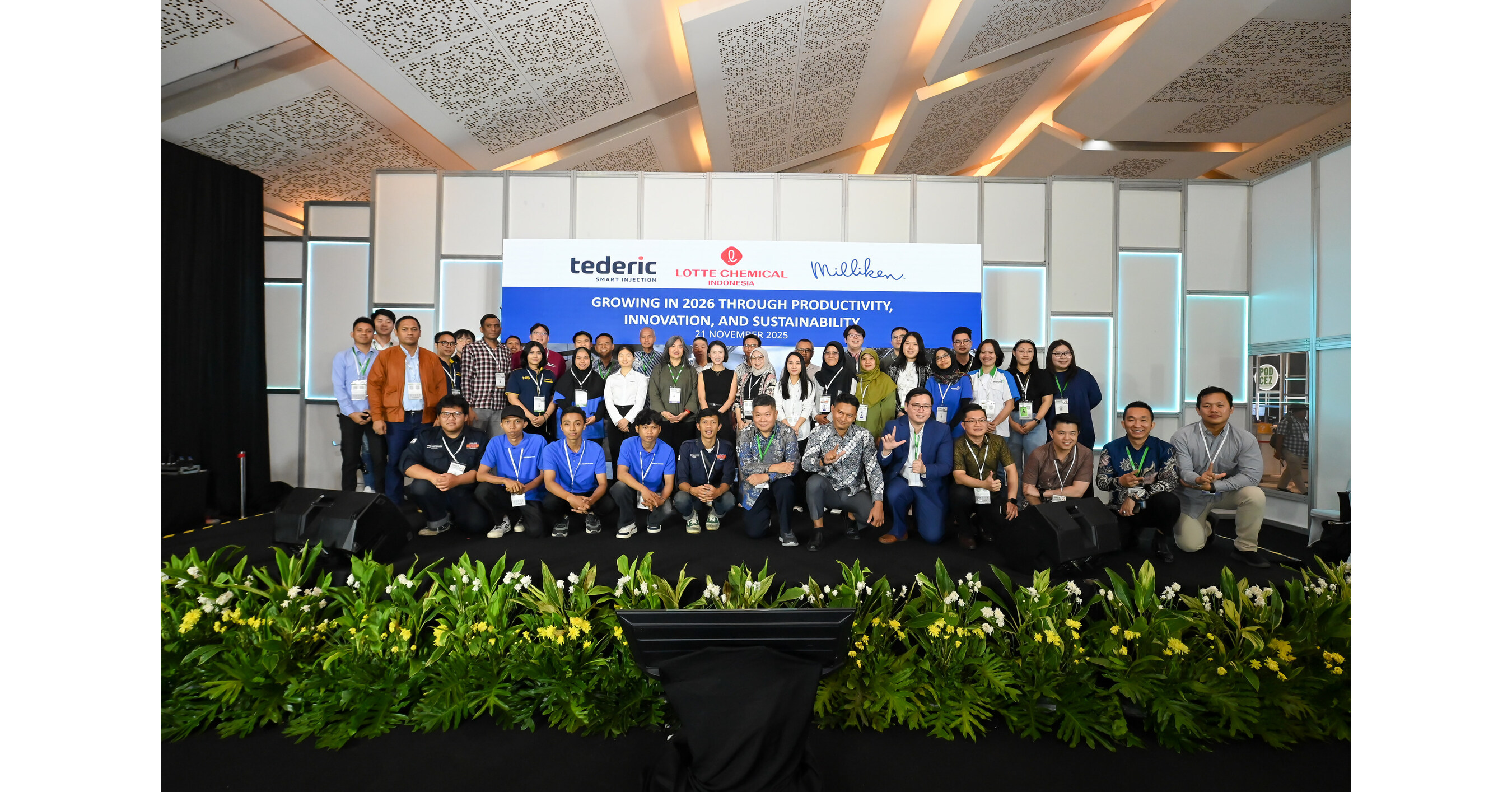 LOTTE Chemical Indonesia, Milliken, dan Tederic Gelar Seminar tentang Solusi Polipropilena Mutakhir