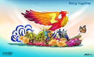 "Rising Together": Wildfire Survivors Will Have a Dedicated Float in the 137th Rose Parade®