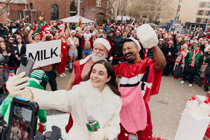 Mary Beth Barone Crowns Milk's First-Ever Swole Santas