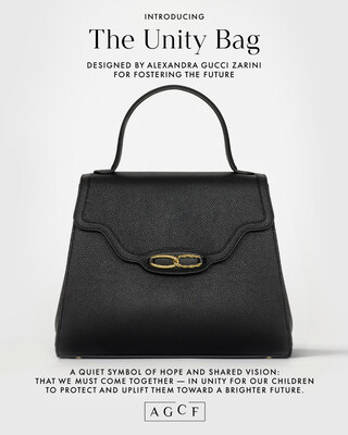 AGCF ANNOUNCES THE UNITY BAG 2025 FIRST EDITION IS SOLD OUT Starting Today The 2026 Limited Edition Unity Bag Will Be Available for Pre-Order