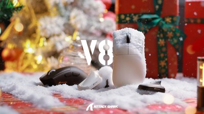 ATTACK SHARK Unveils V8: A Next-Generation Lightweight Wireless Gaming Mouse ATTACK SHARK Unveils V8: A Next-Generation Lightweight Wireless Gaming Mouse