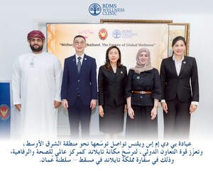 BDMS Wellness Clinic, Under the Leadership of "Dr. Tanupol Virunhagarun," Strengthens Cross-Border Preventive Healthcare Cooperation to Propel Thailand Toward Global Wellness Hub Status in Muscat, Oman