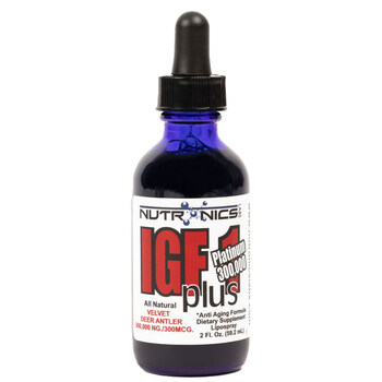 Nutronics Labs IGF-1 Plus natural IGF-1 from deer antler velvet