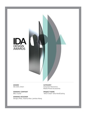 BIEL Crystal wins Silver at 2025 IDA Design Awards