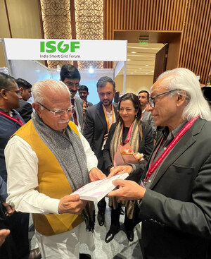 ISGF released and presented the Handbook on AI, ML, VR, AR, and Robotics Solutions and the Roadmap for their Adoption in Electric Utilities to Hon'ble Minister of Power, Housing &amp; Urban Affairs, Shri Manohar Lal ji