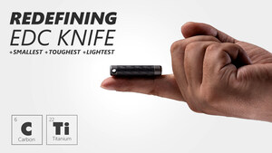 Mini Knife, Max Impact: YSMART's Z3RO Redefines Everyday Carry with Carbon Fibre, Titanium, and Magnetic Precision
