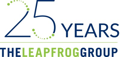 The Leapfrog Group 25th Anniversary Logo The Leapfrog Group 25th Anniversary Logo