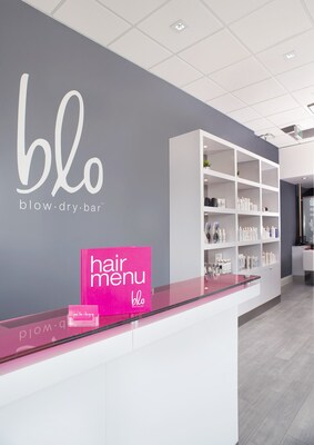 Front of Blo Blow Dry Bar location.